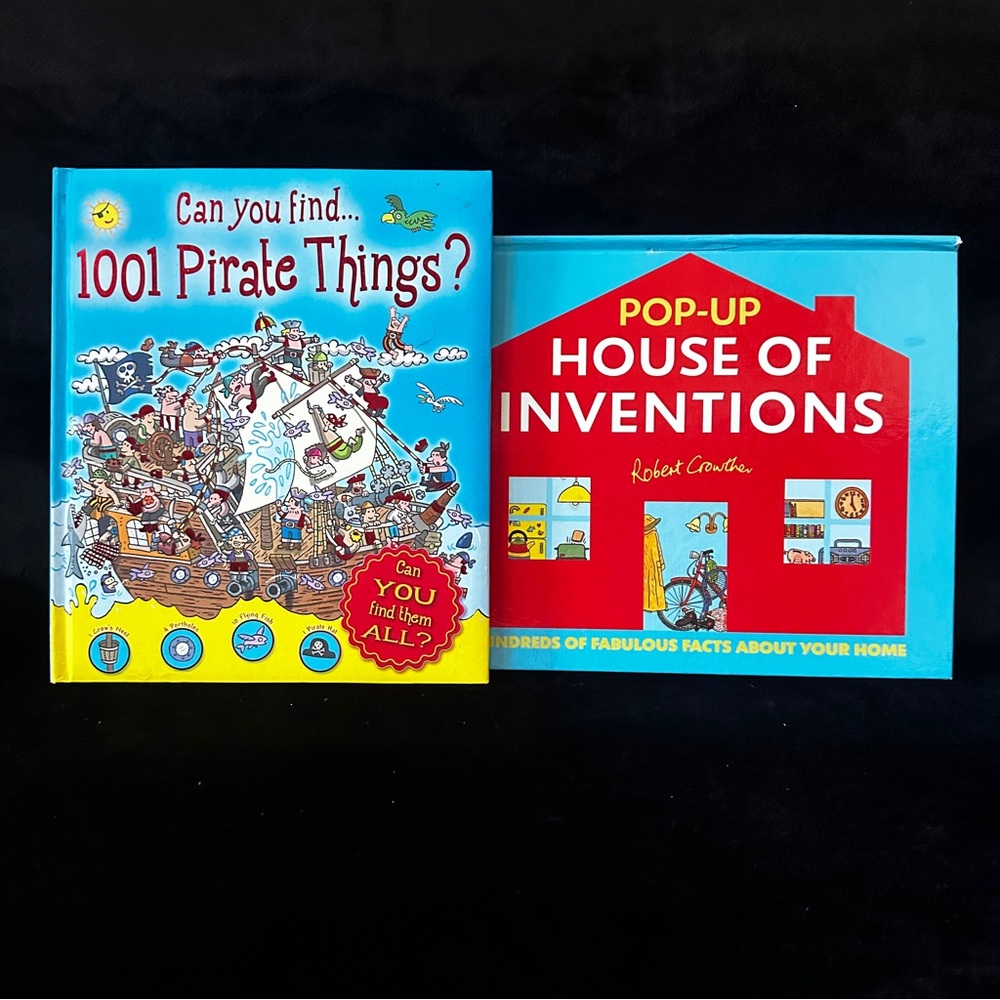 Pop-Up Book & Can You Find Things Book